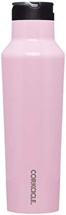 Шейкер Corkcicle Canteen Gloss Rose Quartz 40 унций, 1 шт. Corkcicle