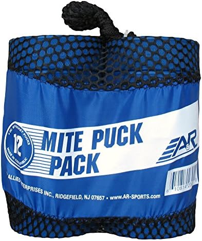 A&R Sports Bag of Official 4 Oz Blue Mite Junior Ice Hockey Pucks (Pack of 12) A&R Collectibles