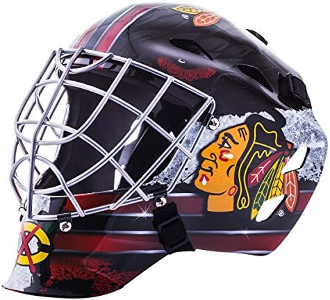 Franklin Sports Team Licensed NHL Hockey Goalie Face Mask - Goalie Mask for Kids Street Hockey - Youth NHL Team Street Hockey Masks Franklin Sports