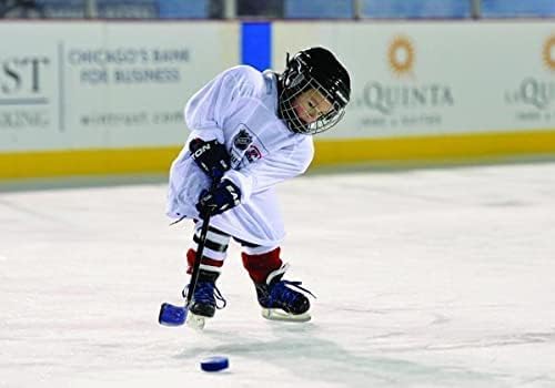 TronX Blue Mite Ice Hockey Pucks | 6 and 12 Packs | Blue Mite Youth Official Ice Hockey Pucks 4 Ounces TronX