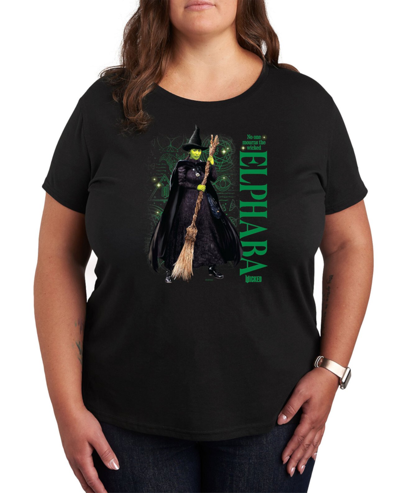 Plus Size Wicked Elphaba Graphic Tee Hybrid Apparel