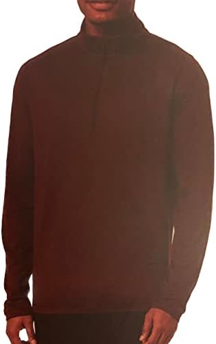 32 Degrees Heat Men's Soft Quarter Zip Long Sleeve Pullover Shirt 32º DEGREES