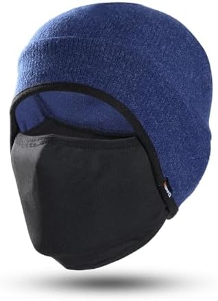 AXBXCX Winter Warm Skull Cap Helmet Liner Hat with Face Cover for Men Women AXBXCX