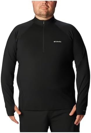 Мужской Пуловер Columbia Big & Tall Midweight Stretch Long Sleeve 1/2 Zip - Влагоотводящий - Четырехсторонняя Эластичность Columbia