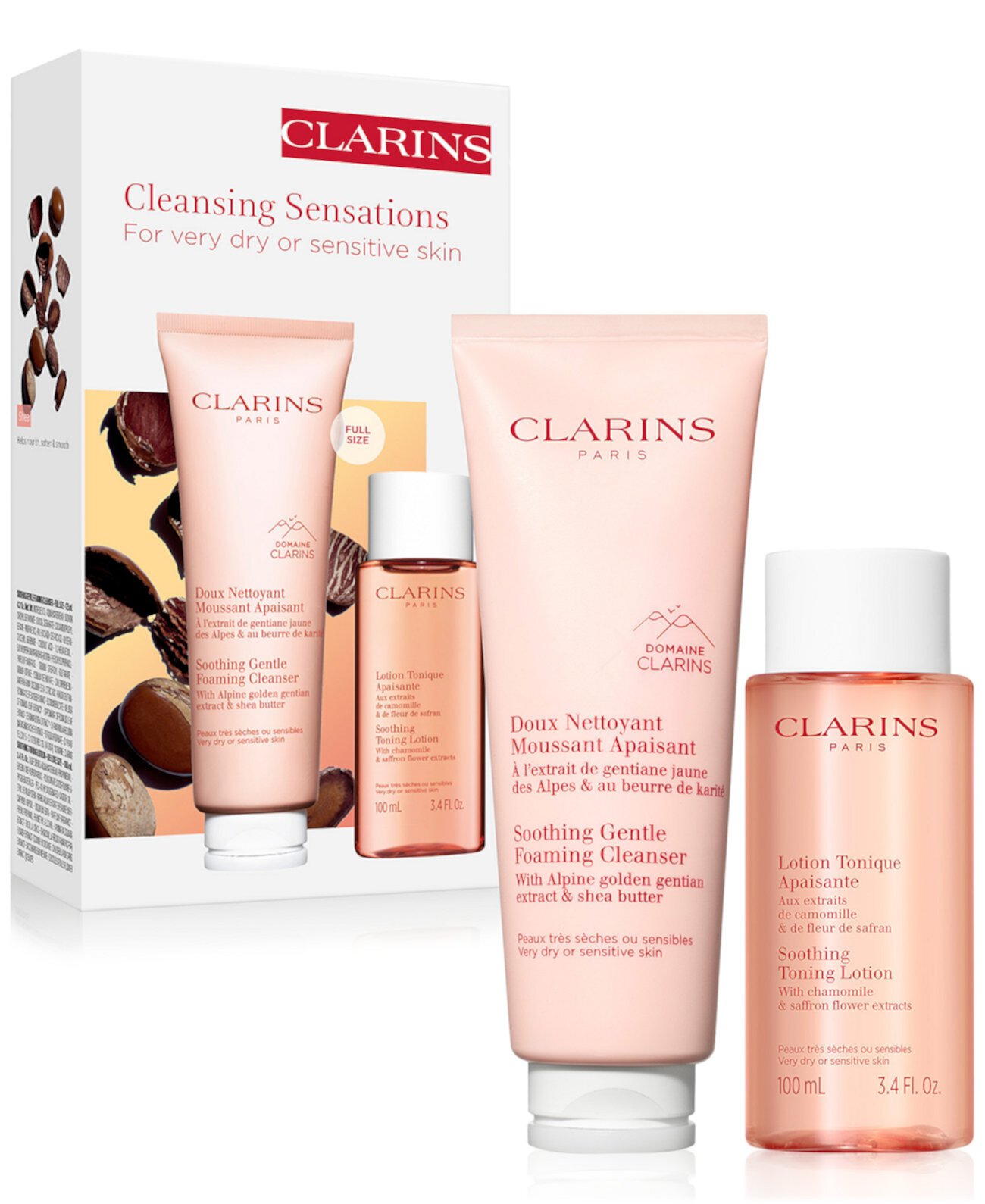 2-Pc. Limited-Edition Cleansing Sensations Skincare Set - Soothing Clarins