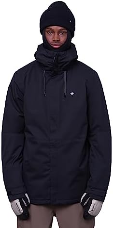 686 Men's Foundation Insulated Jacket - Thermal Snow Jacket with Hood - Water & Weather Resistant 686