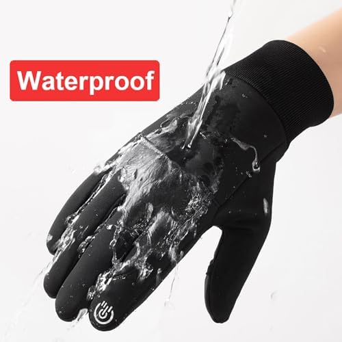 Touchscreen Winter Gloves Cold Skiing Waterproof Warm Snow Gloves for Men and Women FunSpt