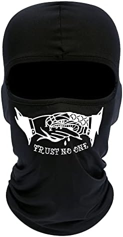 Balaclava Ski Mask Full Face Printing Outdoor Sports Neck Warmer Cycling for Men Women Generic