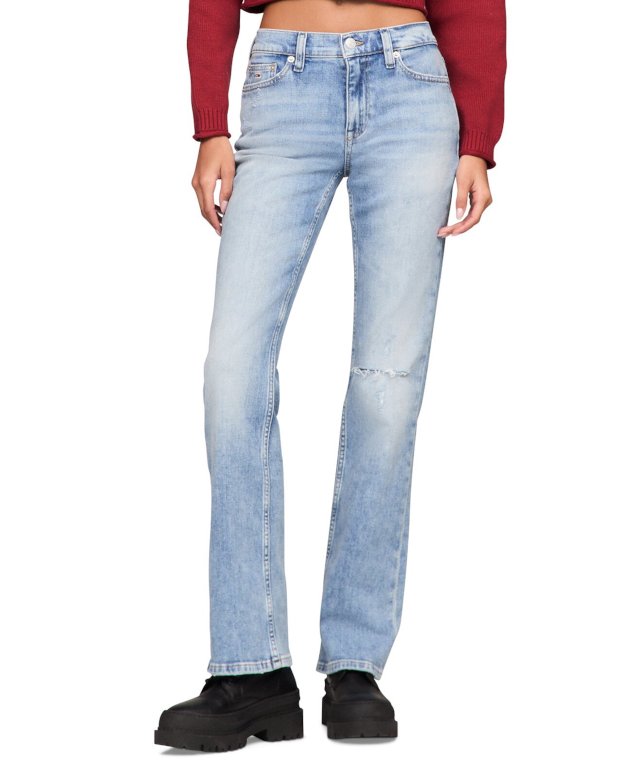 Women's Maddie Mid-Rise Bootcut Jeans Tommy Jeans