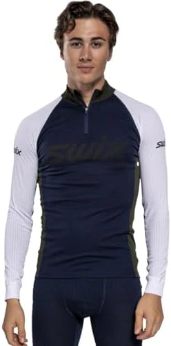 Мужская Базовая Майка Swix RaceX Classic Half Zip Swix