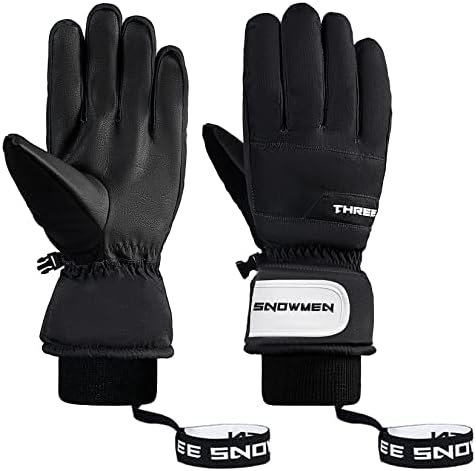 Century Star Ski Gloves Men Women Snow Gloves Touchscreen Waterproof Winter Warm Snowboard Gloves for Snowmobile/Outerdoor Century Star