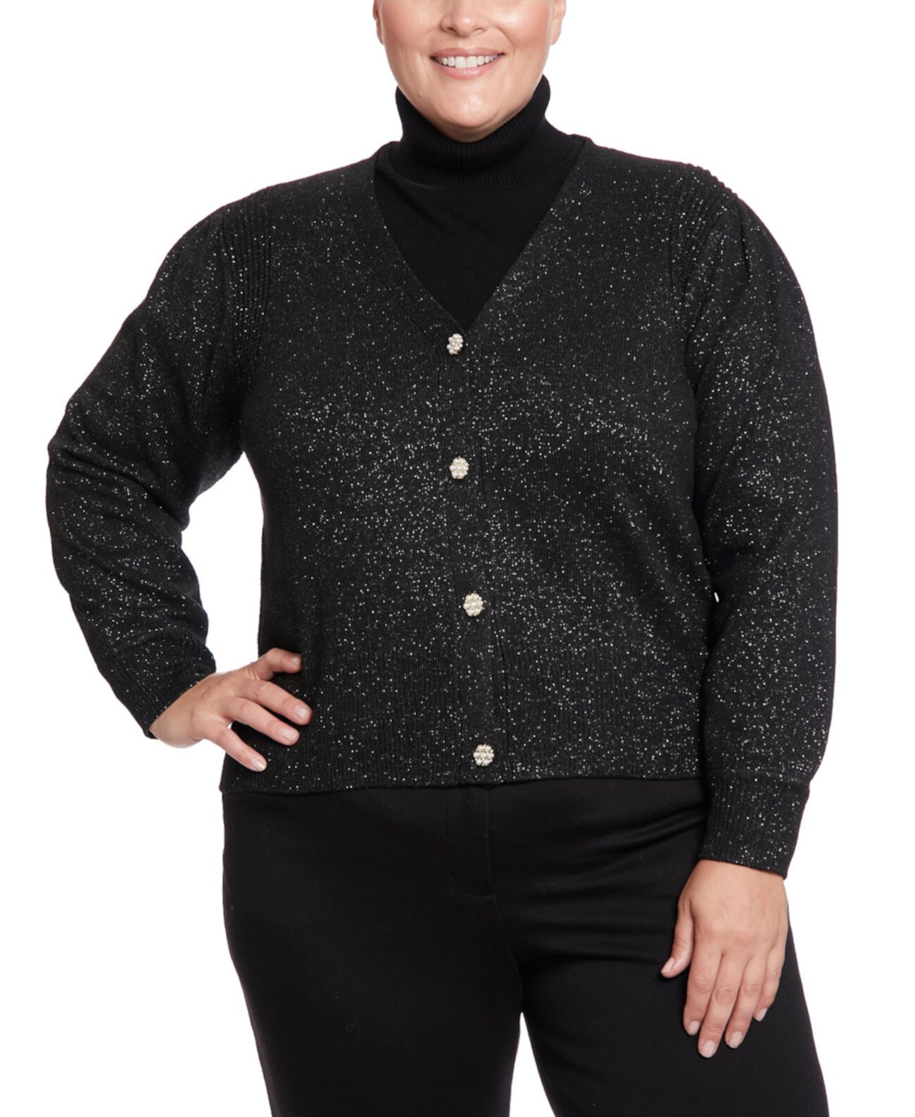 Женский Кардиган JOSEPH A Plus Size Lurex JOSEPH A