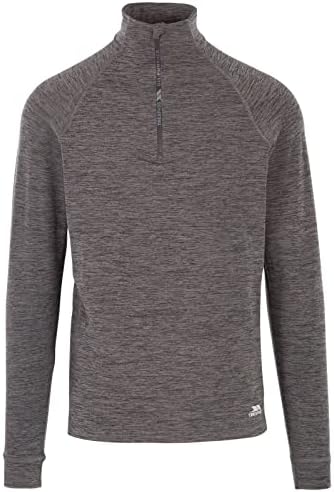 Trespass Mens Harold Half Zip Fleece Top Trespass