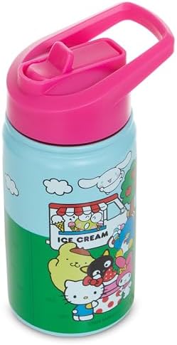 Шейкер с дизайном Hello Kitty, ёмкость 414 мл, розовый, BPA-free, для детей Sanrio