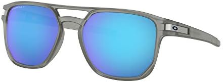 Oakley Latch Beta Sunglasses Matte Grey ink with Prizm Sapphire Polarized Lens 54mm Oakley