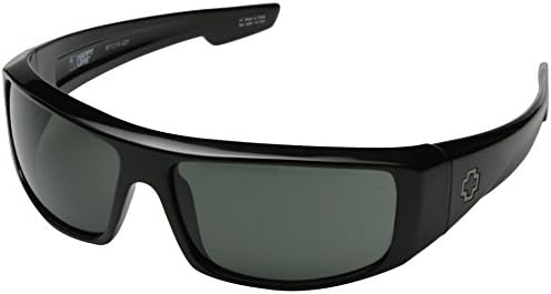 Spy Logan Sunglasses Shiny Black/Grey, One Size Spy