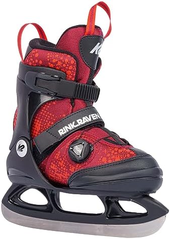 K2 Rink Raven Boa Adjustable Junior Ice Skates K2