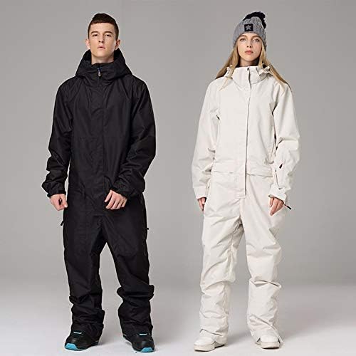 YEEFINE Men & Women's Ski Suit One Piece Jumpsuits Winter Outdoor Waterproof Snowsuits YEEFINE