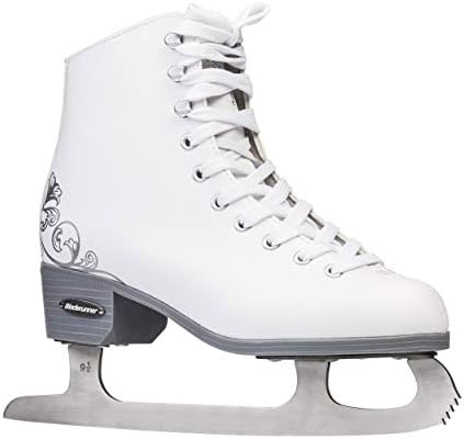 Rollerblade Bladerunner Ice Allure Women's Adult Figure Skates, White, Ice Skates, US Size 10 Rollerblade