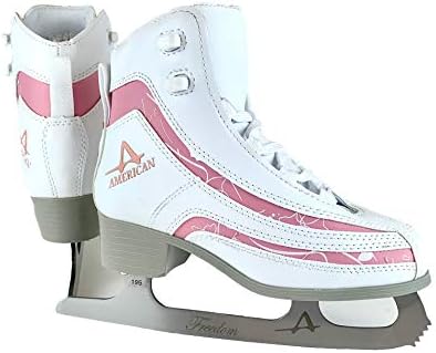 American Athletic Shoe Girl's Soft Boot Ice Skates American Athletic