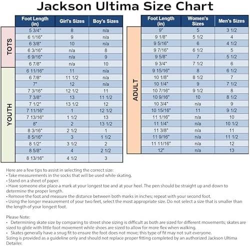 Jackson Ultima Excel Women's/Girls Figure Ice Skates - Womens Size-10.0 Jackson Ultima