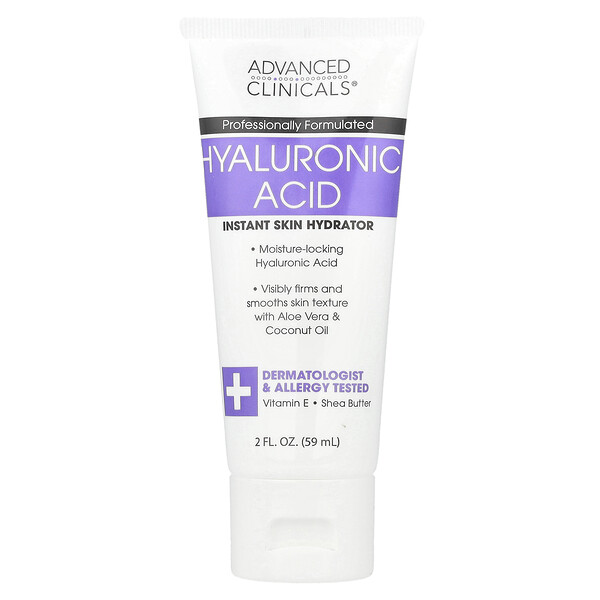 Hyaluronic Acid, Instant Skin Hydrator, 2 fl oz (59 ml) Advanced Clinicals