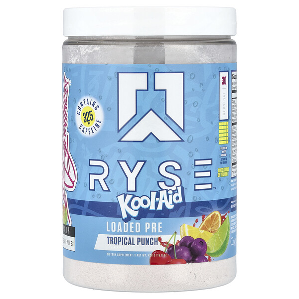 Loaded Pre, Kool-Aid™ Tropical Punch, 15 oz (Унции) (426 g) RYSE