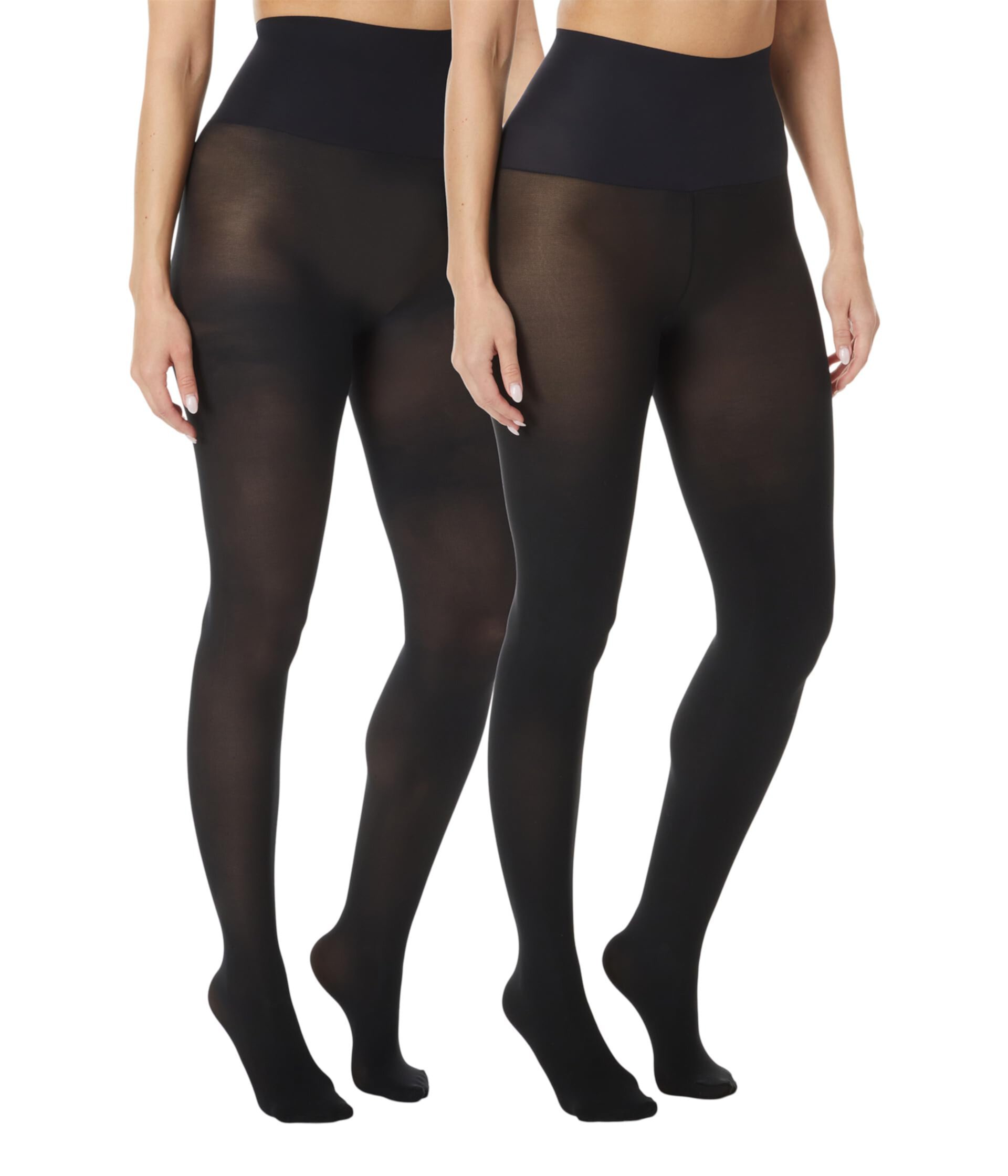 Женские Колготки Commando Ultimate Opaque Semi Opaque Tight 2-Pack Commando