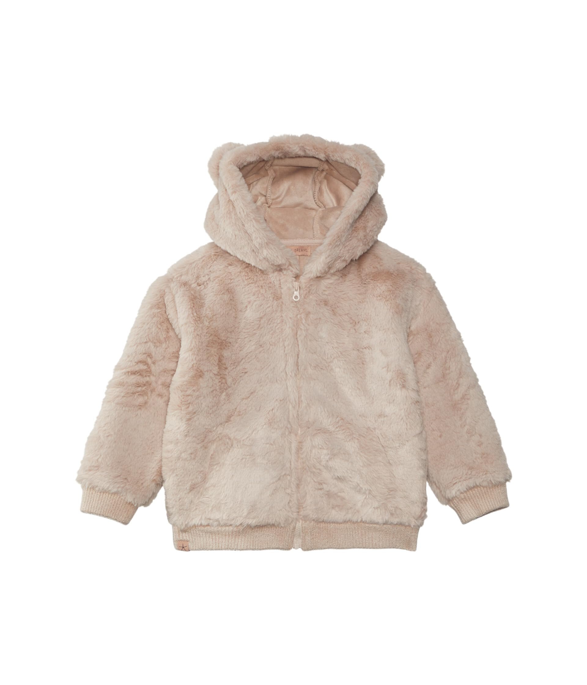 Toddler Faux Fur Bear Bomber (Toddler) Barefoot Dreams Kids