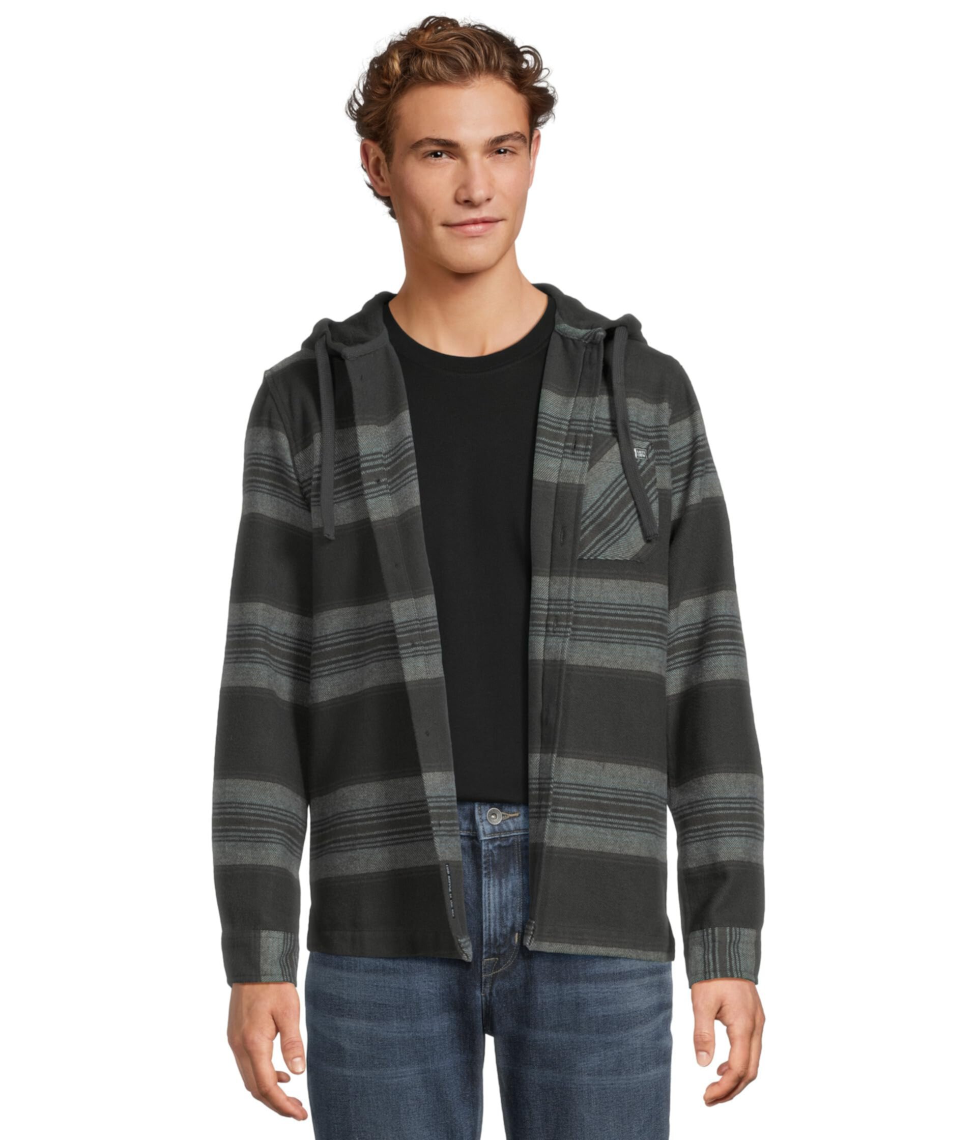 Outback Hooded Flannel Salty Crew