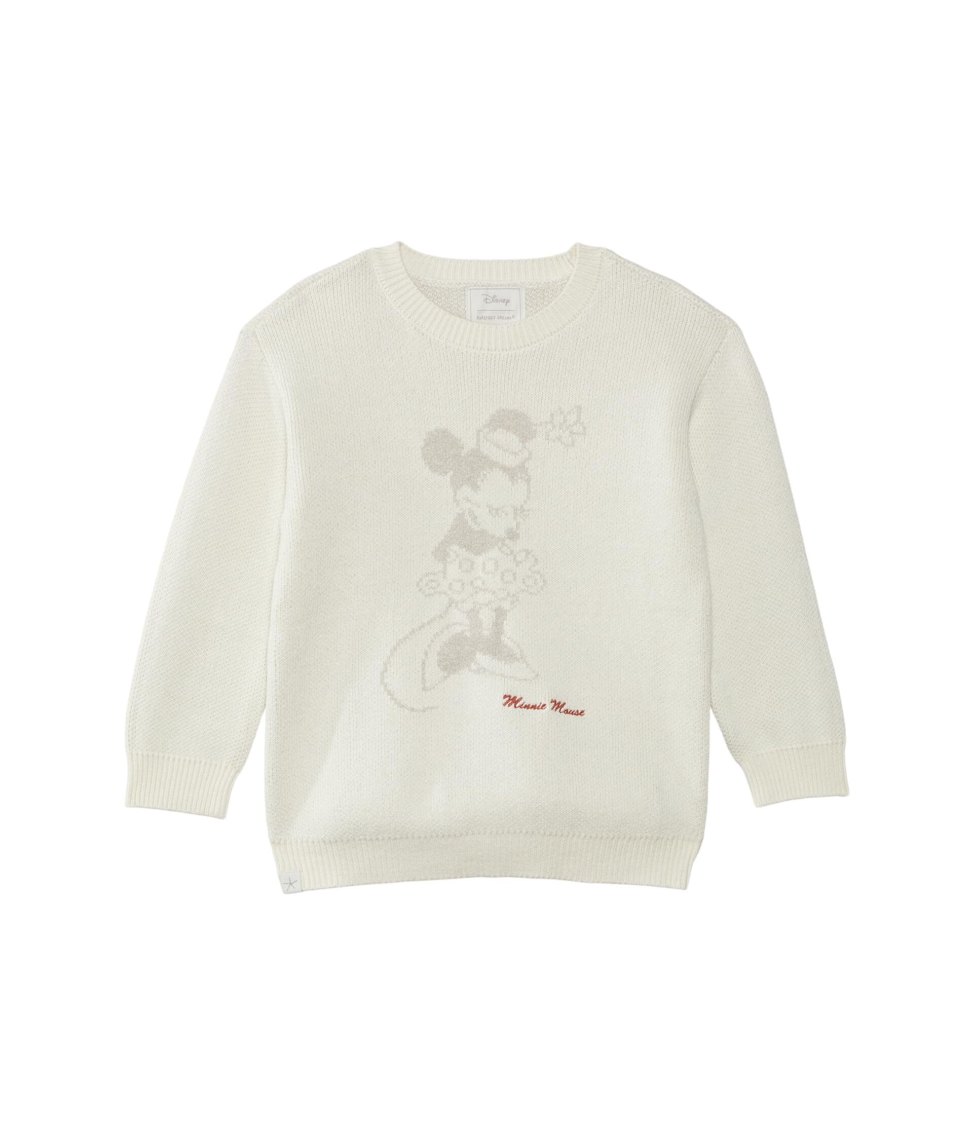 CozyChic Lite® Cotton Toddler Disney Minnie Pullover (Toddler) Barefoot Dreams Kids