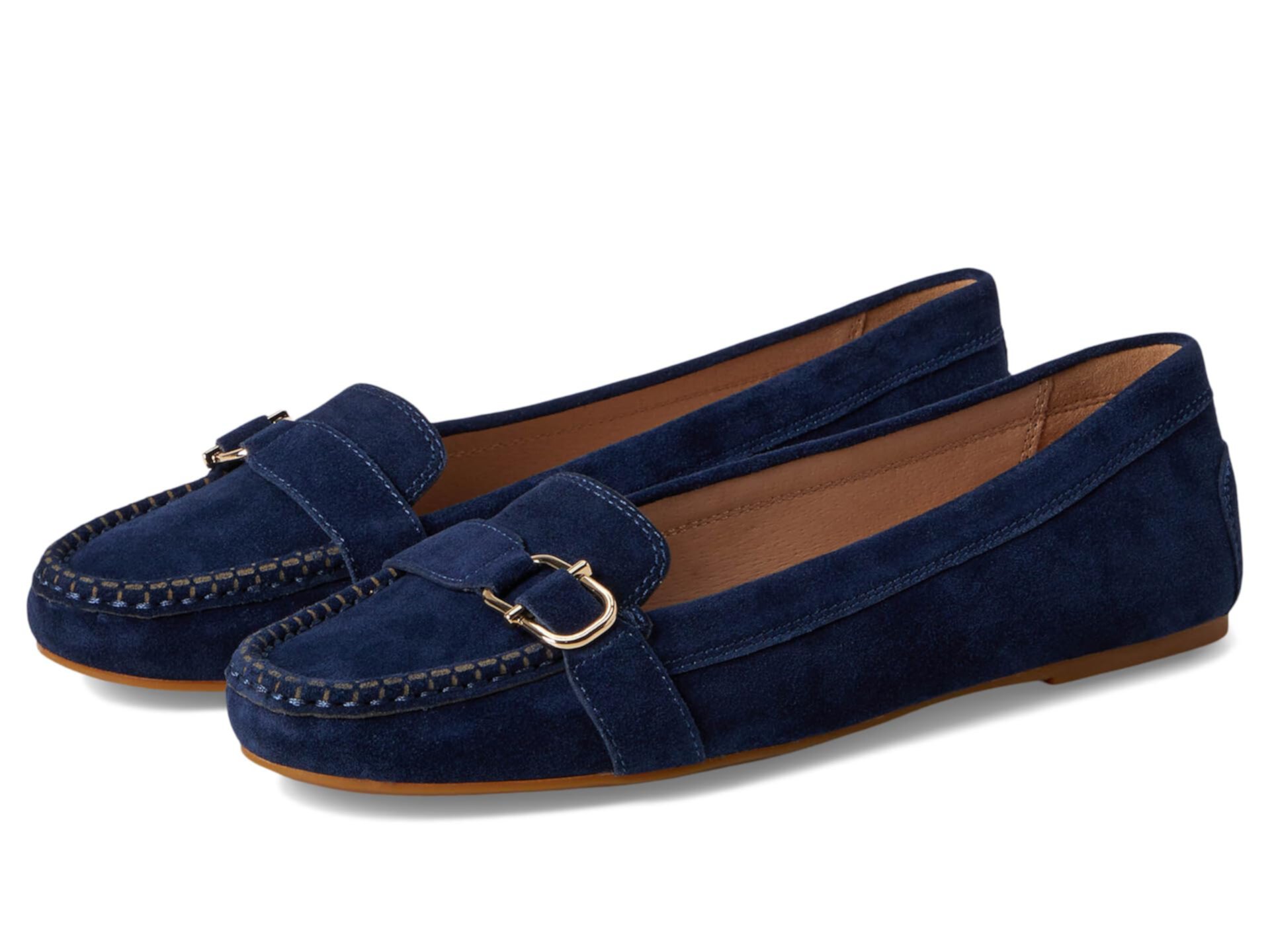 Женские Балетки Jack Rogers Hanover Hardware Moccassin - Замша Jack Rogers