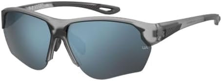 Under Armour UA COMPETE/F MATTE GREY/SILVER BLUE 68/8/140 men Sunglasses Under Armour