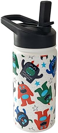 Шейкер Biddlebee Kids Water Bottle с крышкой для соломинки, 14oz Biddlebee