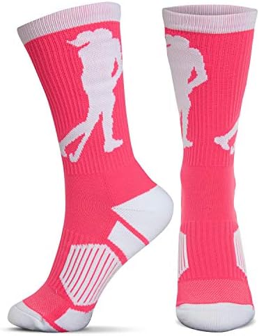 ChalkTalkSPORTS Field Hockey Performance Crew Socks - Youth & Adult - Field Hockey Mid-Calf Socks ChalkTalkSPORTS