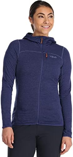 Rab Women's Ascendor Light Hoody Fleece Jacket for Climbing, Skiing, & Mountaineering Rab