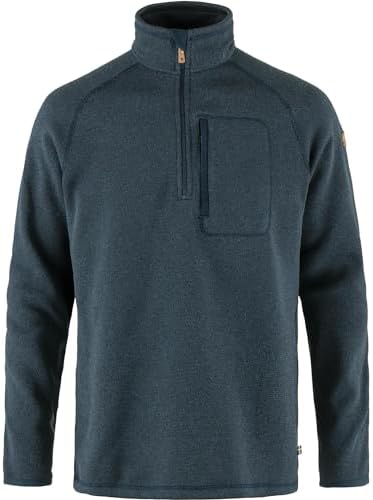 Мужская Флисовая кофта Fjällräven Övik Fleece 1/2 Zip Navy 2XL Fjällräven