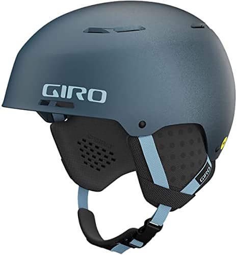 Шлем для сноуборда Giro Emerge Spherical MIPS - Матовый Ано Гавр Блю - S (52-55.5 см) с системой вентиляции и сменными ушными подушками Giro