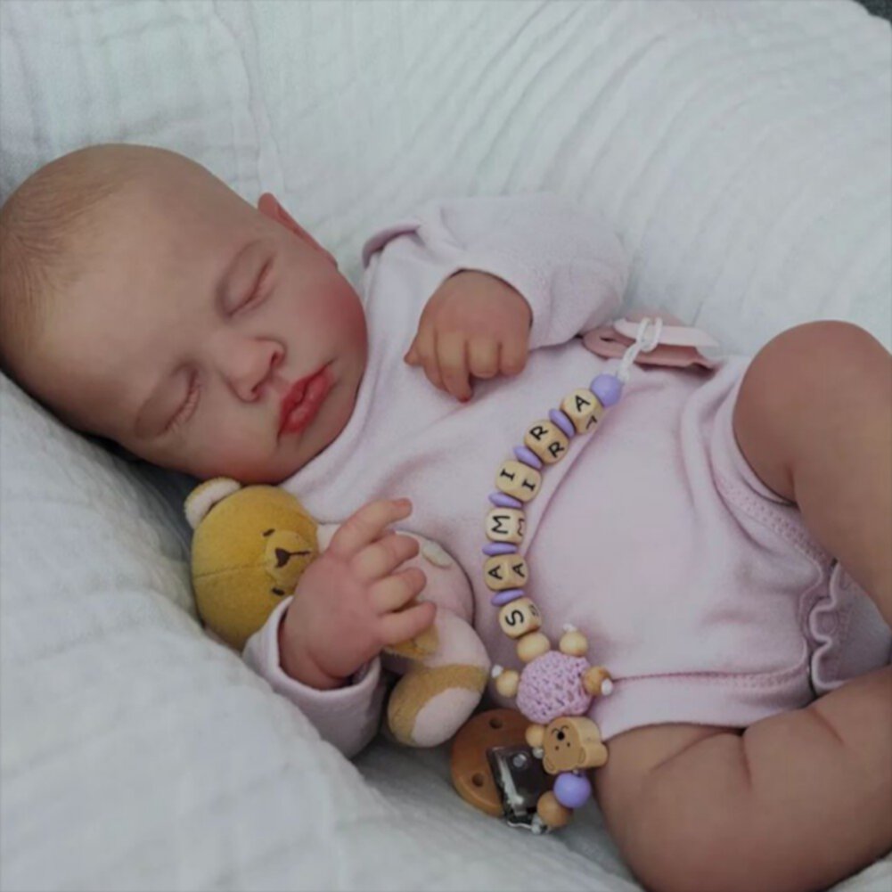 20 Inch Newborn Baby Doll Real Looking Weighted Real Lifelike Doll Birthday Gift Age 3+ Lonian