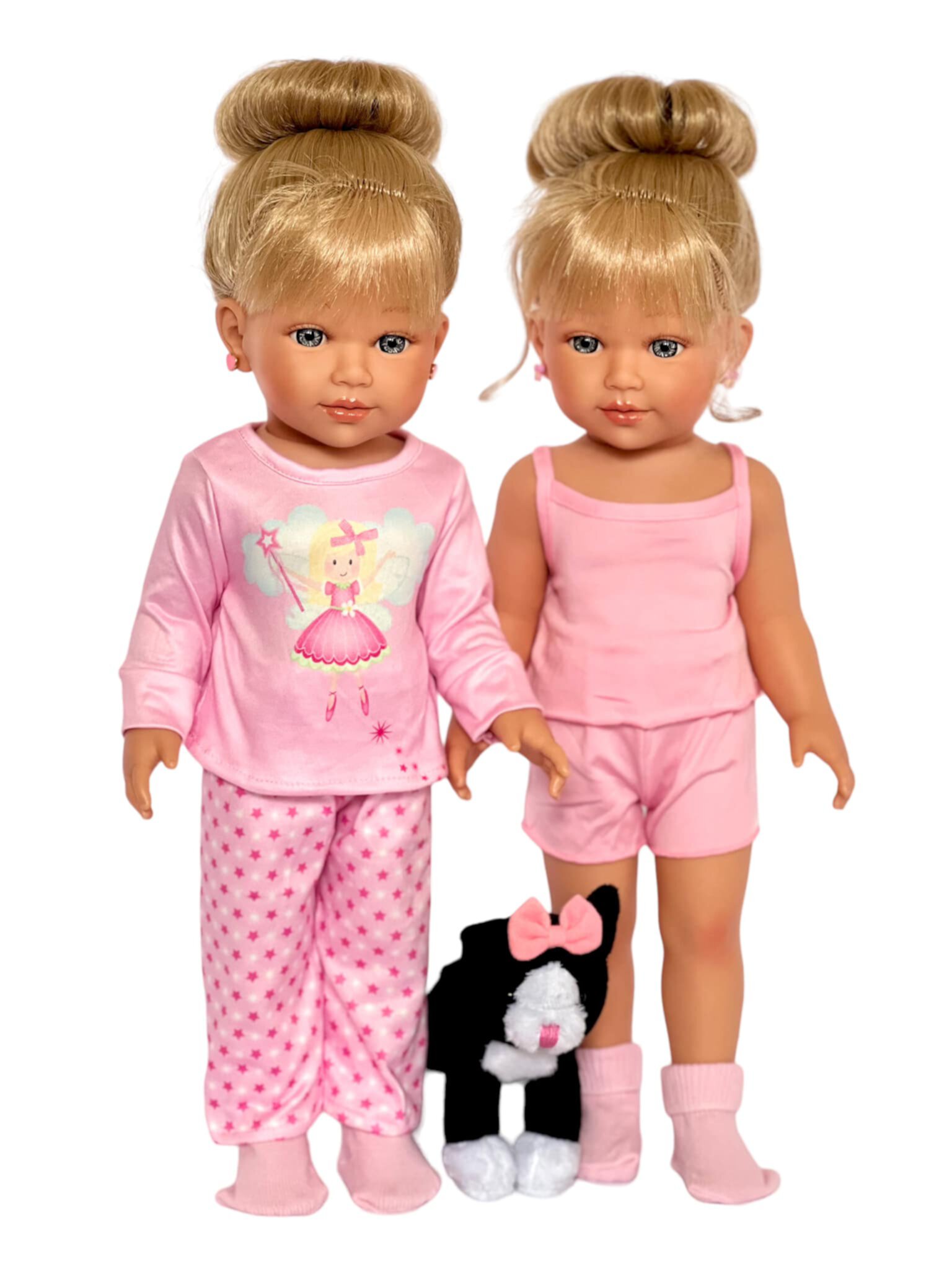 MBD®Magical Fairy Pjs and Panty Shorts Set with Kitten Outfit Fits 18 Inch Dolls/18 Inch Doll Clothes My Brittany's