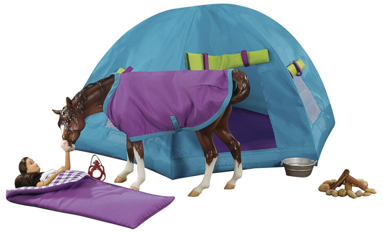 Breyer Traditional Backcountry Tent Camping Set - 1:9 Scale BREYER