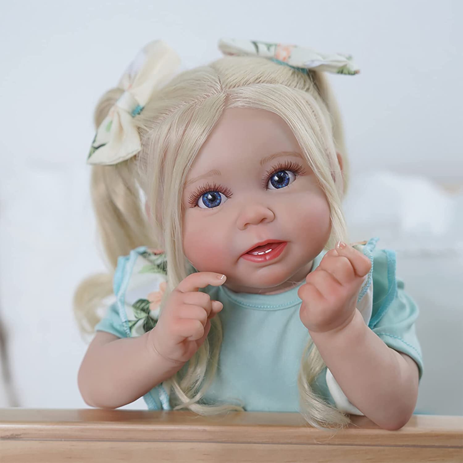 Lifelike Reborn Baby Dolls - 18'' Realistic Baby Dolls Soft Body Real Life Baby Dolls Girl with Gift Box for Kids Age Rsgdolls