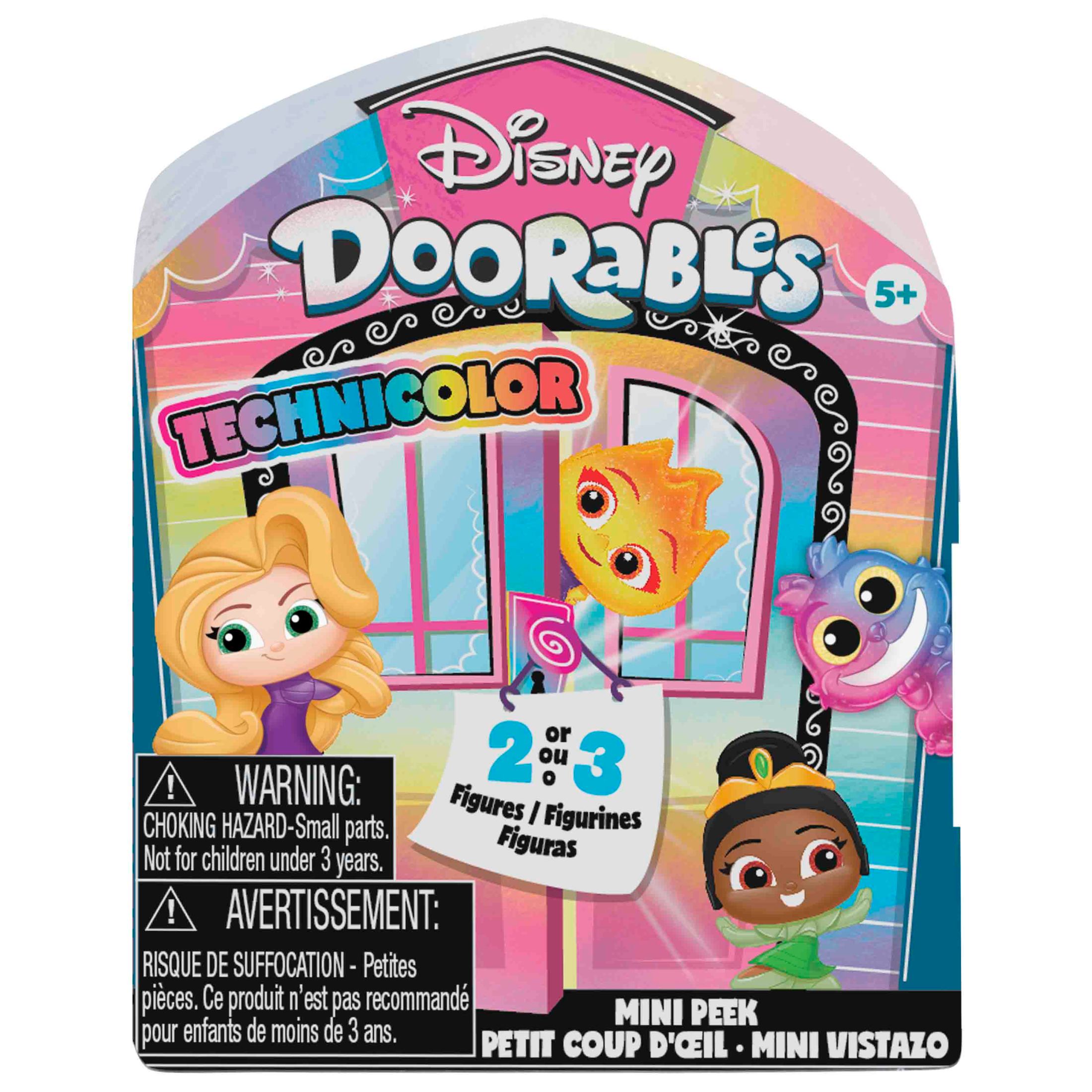 Disney Doorables Mini Peek Technicolor Takeover, Collectible Figures, Kids Toys for Ages 5 up Disney Doorables