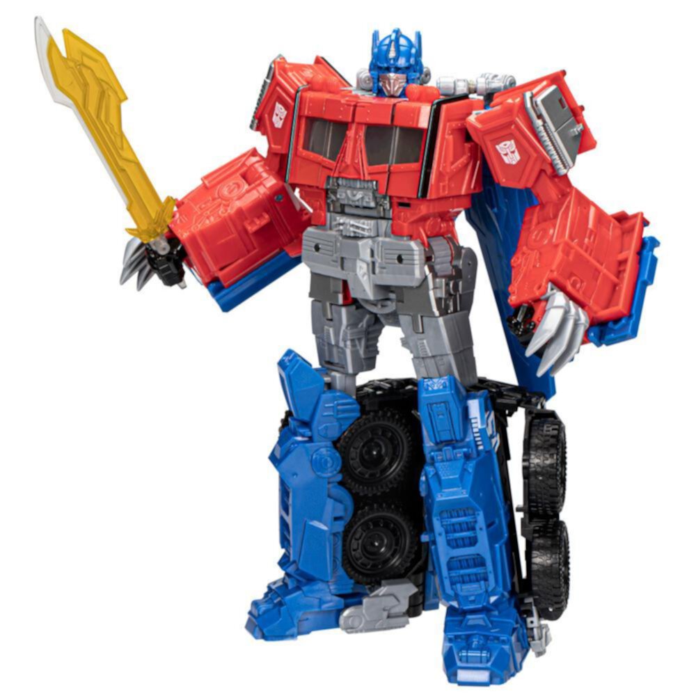 Transformers Toys Transformers: Rise of the Beasts Movie, Beast-Mode Optimus Prime Action Figure, Ages 6 and up, 10-inch Transformers