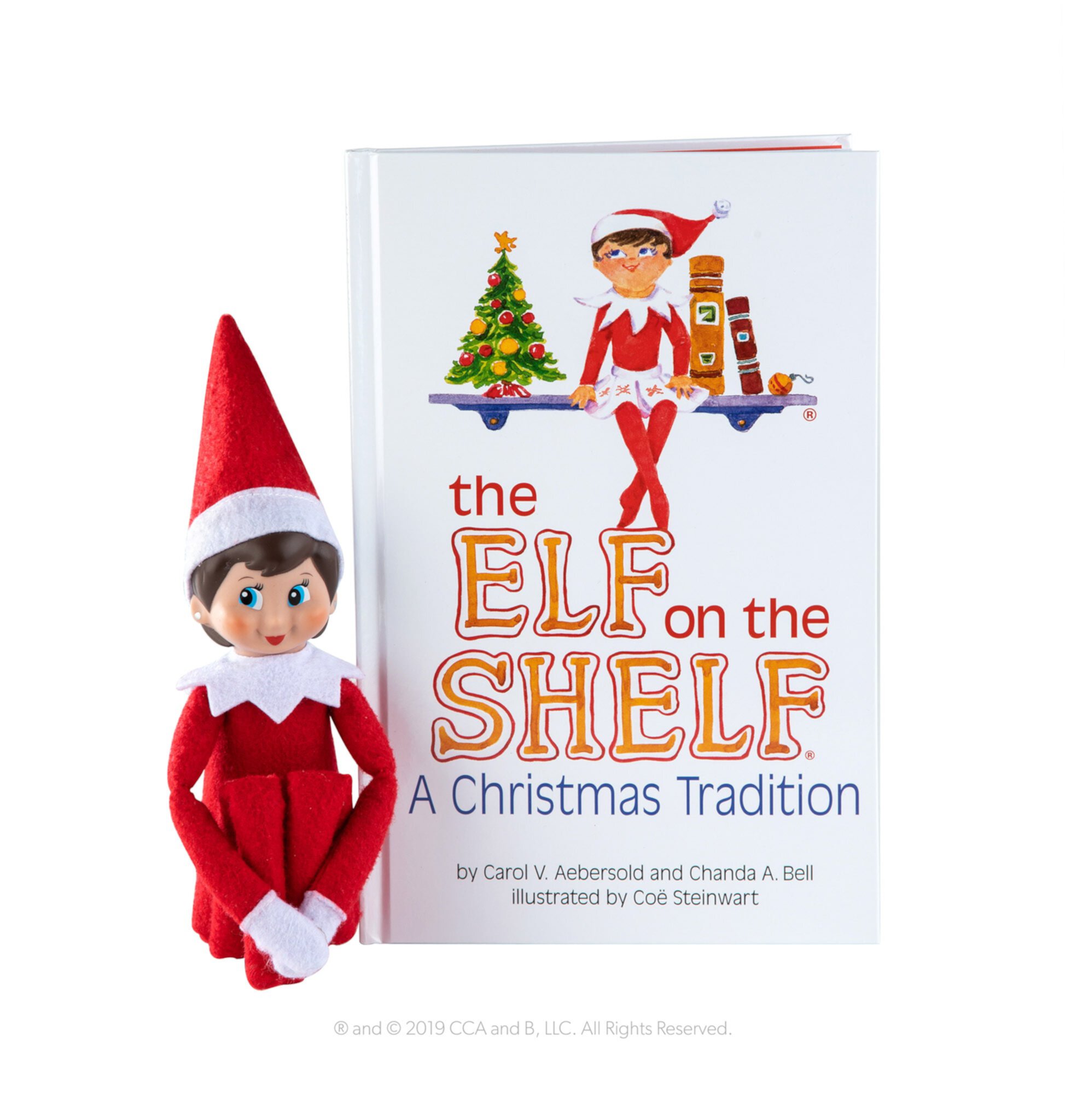 The Elf on the Shelf: A Christmas Tradition - Girl Scout Elf with Blue Eyes - Includes Artfully Illustrated Storybook, Keepsake Box and Official Adoption Certificate The Elf on the Shelf