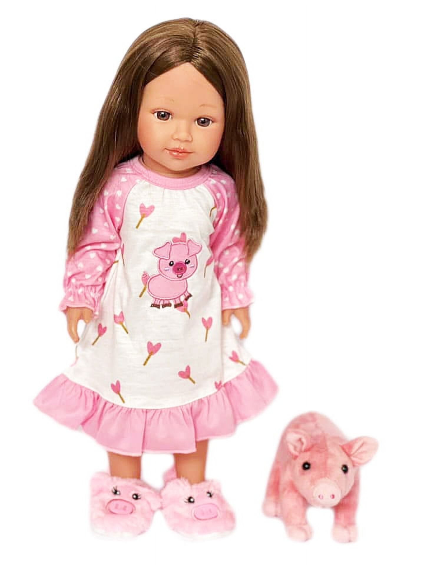 MBD Piggy Nightgown Fits 18 Inch Girl Dolls-18 Inch Doll Clothes My Brittany's