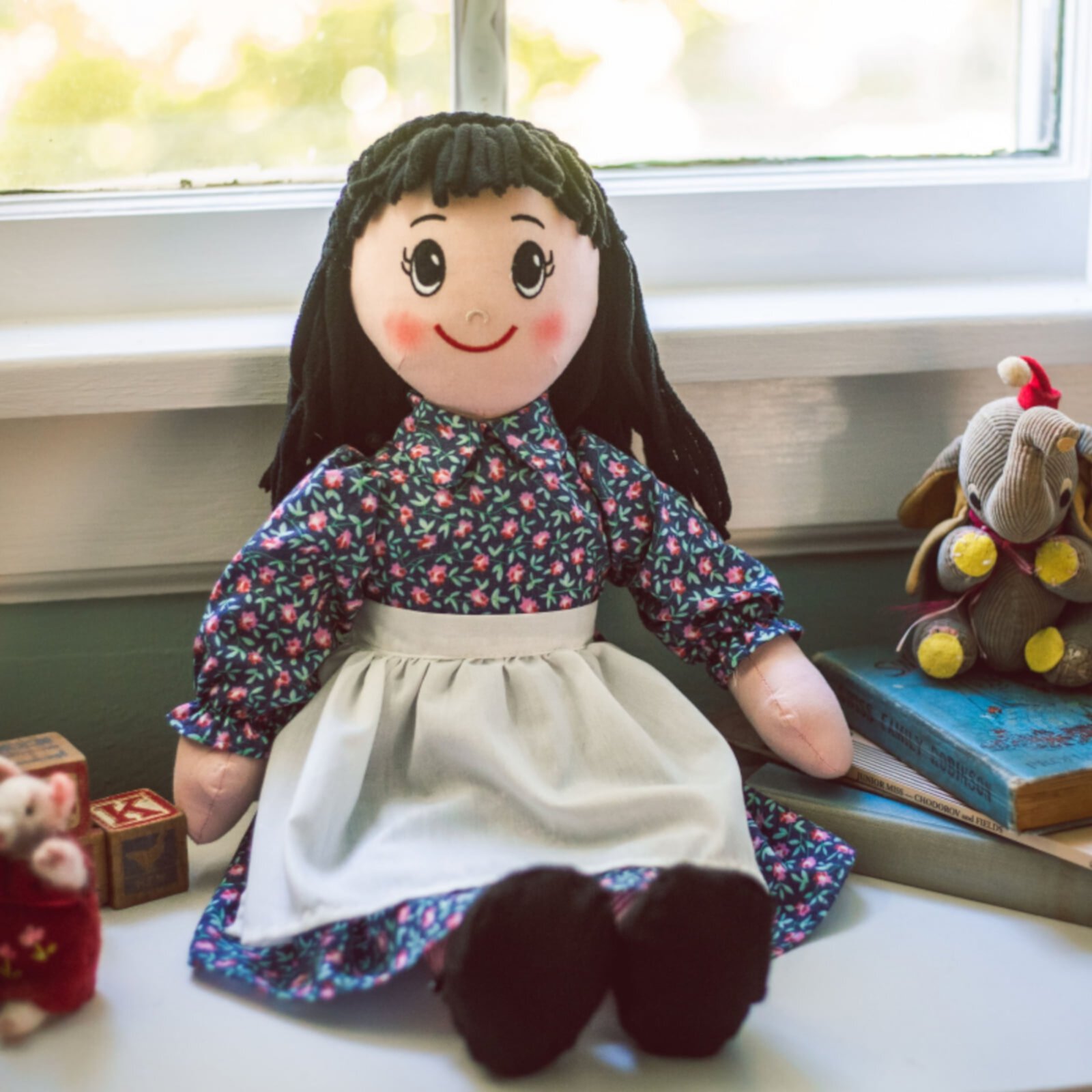 The Queen's Treasures 18 Inch Doll & Accessories, Little House on the Prairie 18 Inch Rag Doll, Compatible with American Girl The Queen's Treasures