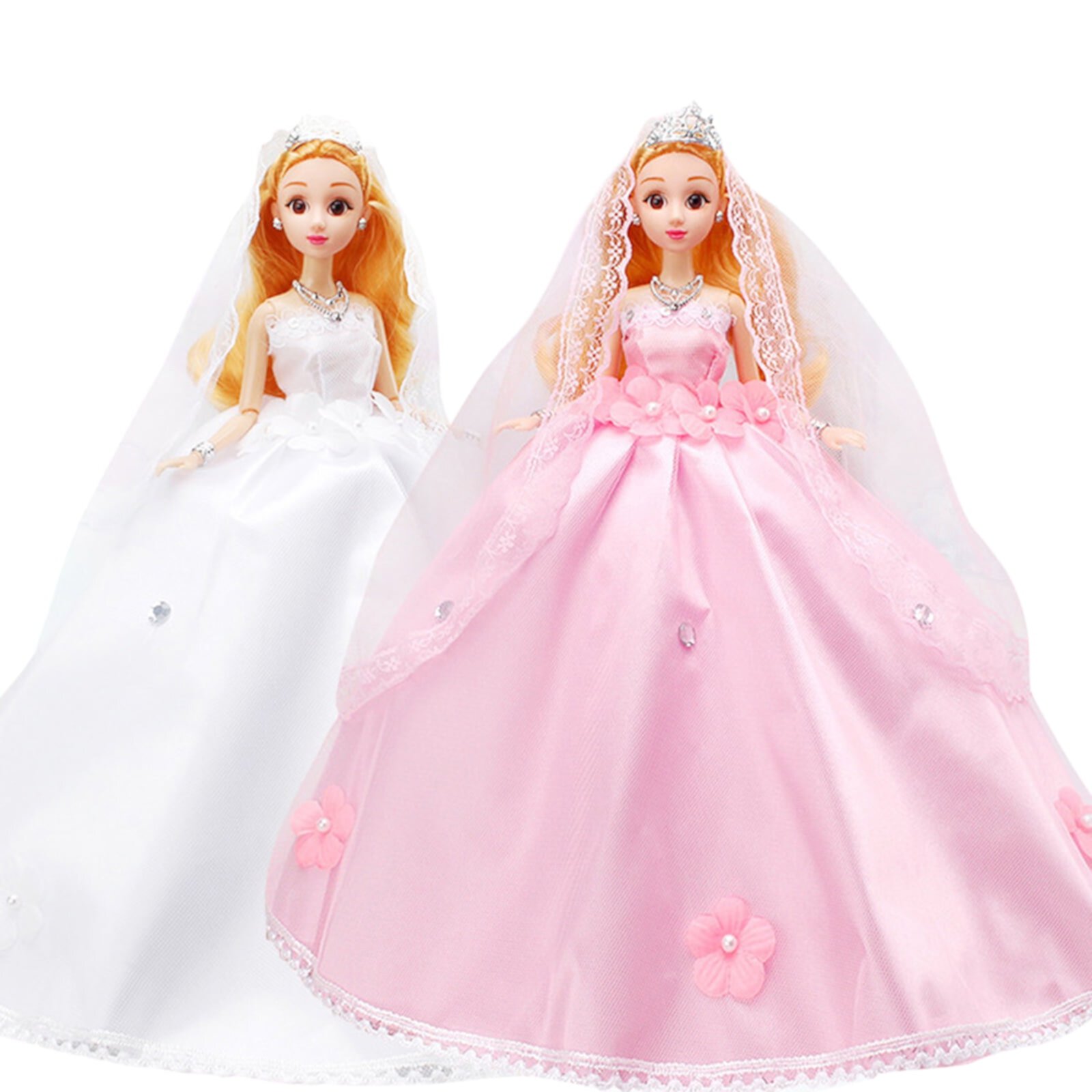 Lotpreco 10 Sets Doll Clothes for 11.8 Inch Girl Doll Handmade Doll Outfits Fashion Doll Dresses Party Wedding Dresses Doll Gowns Lotpreco