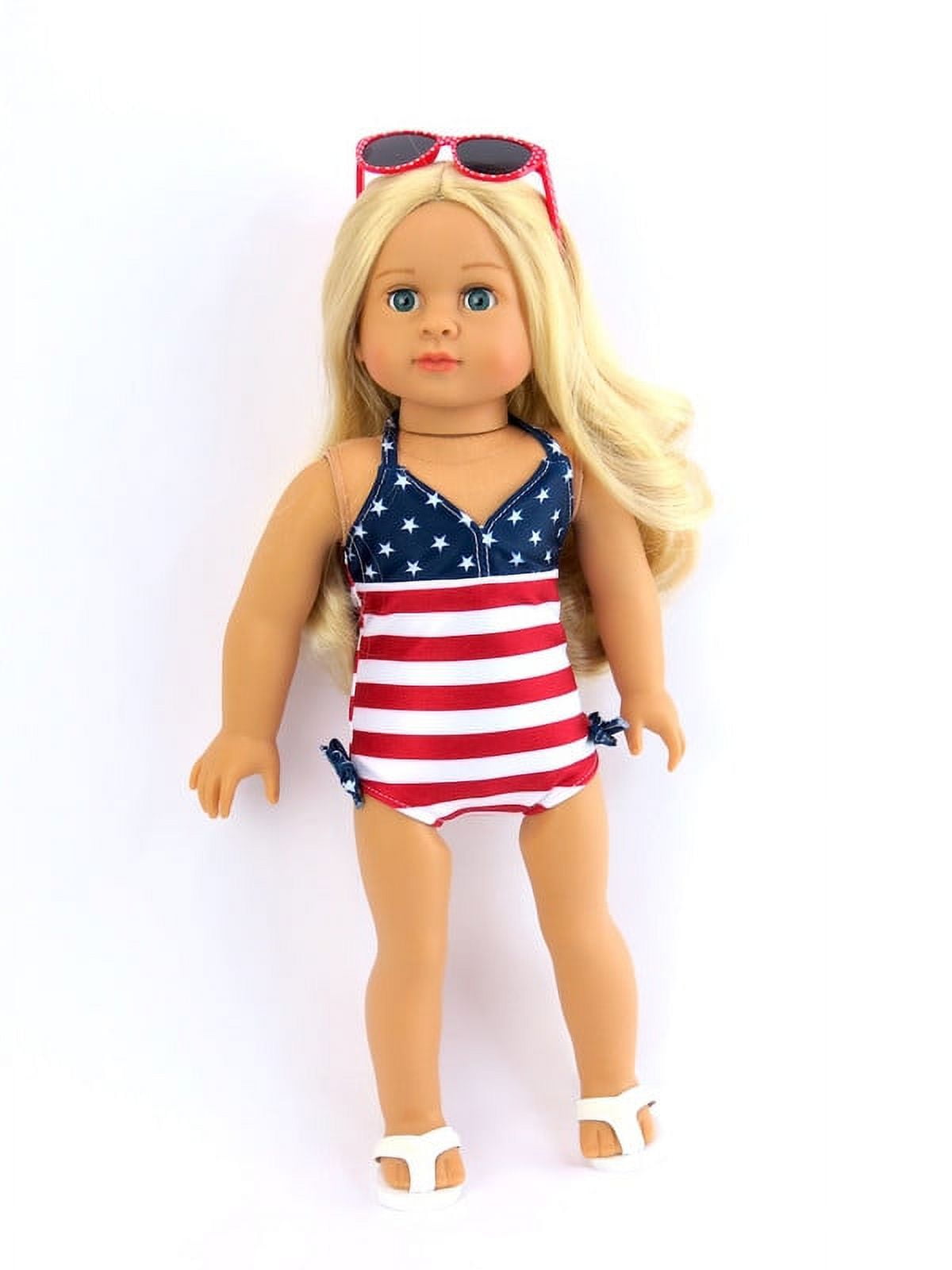 Fish Friends Swimsuit for 18inch Dolls | American Fashion World American Fashion World