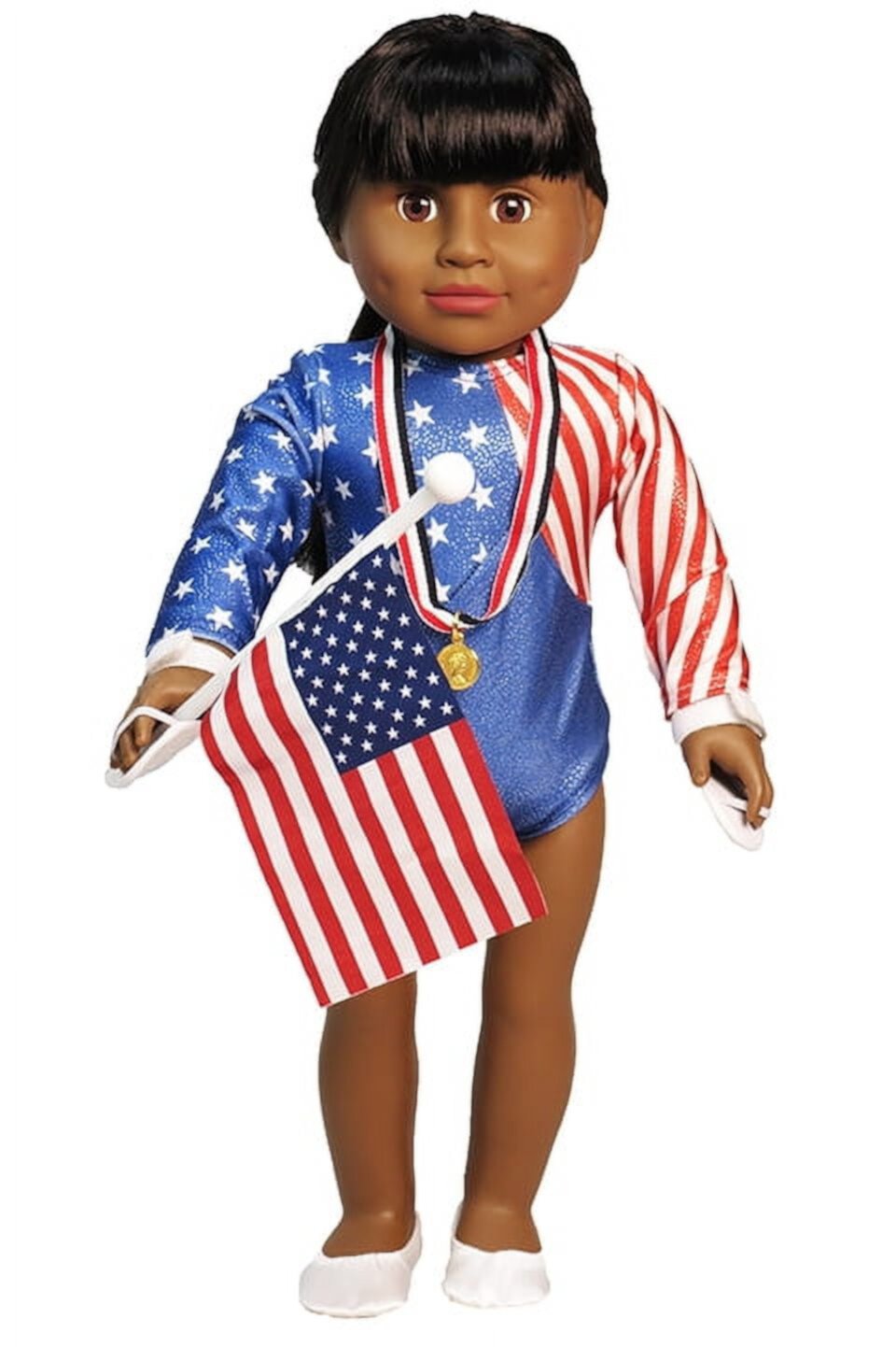 USA Gymnastic Outfit Made to fit an 18" Doll | American Fashion World American Fashion World